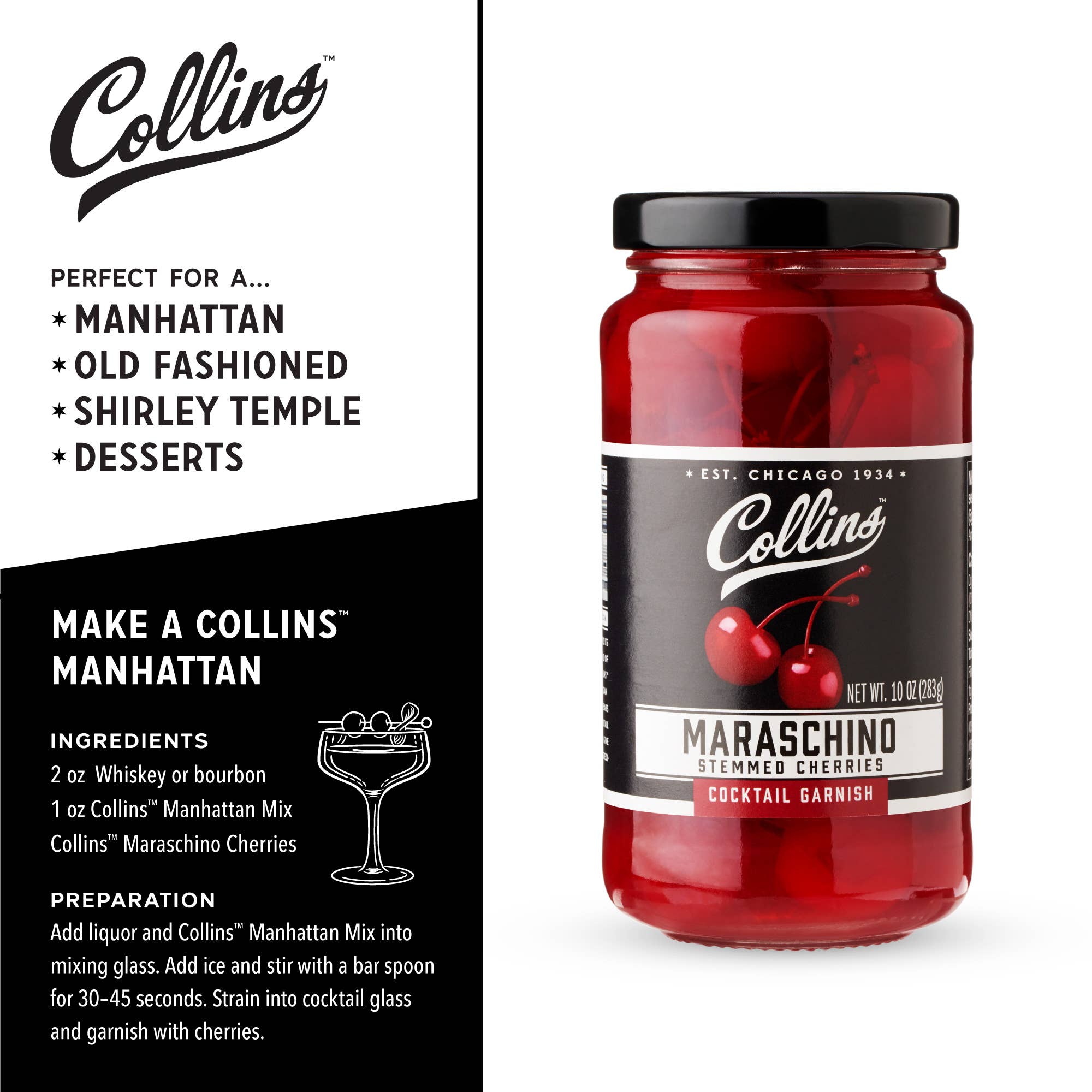 Stemmed Maraschino Cherries