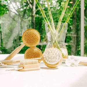 Bamboo 4" Nail Brush