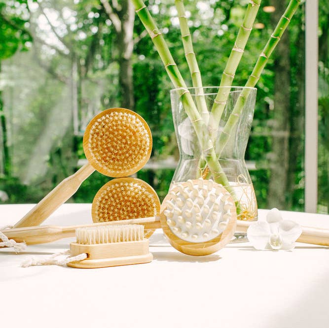 Bamboo 14" Massage Brush