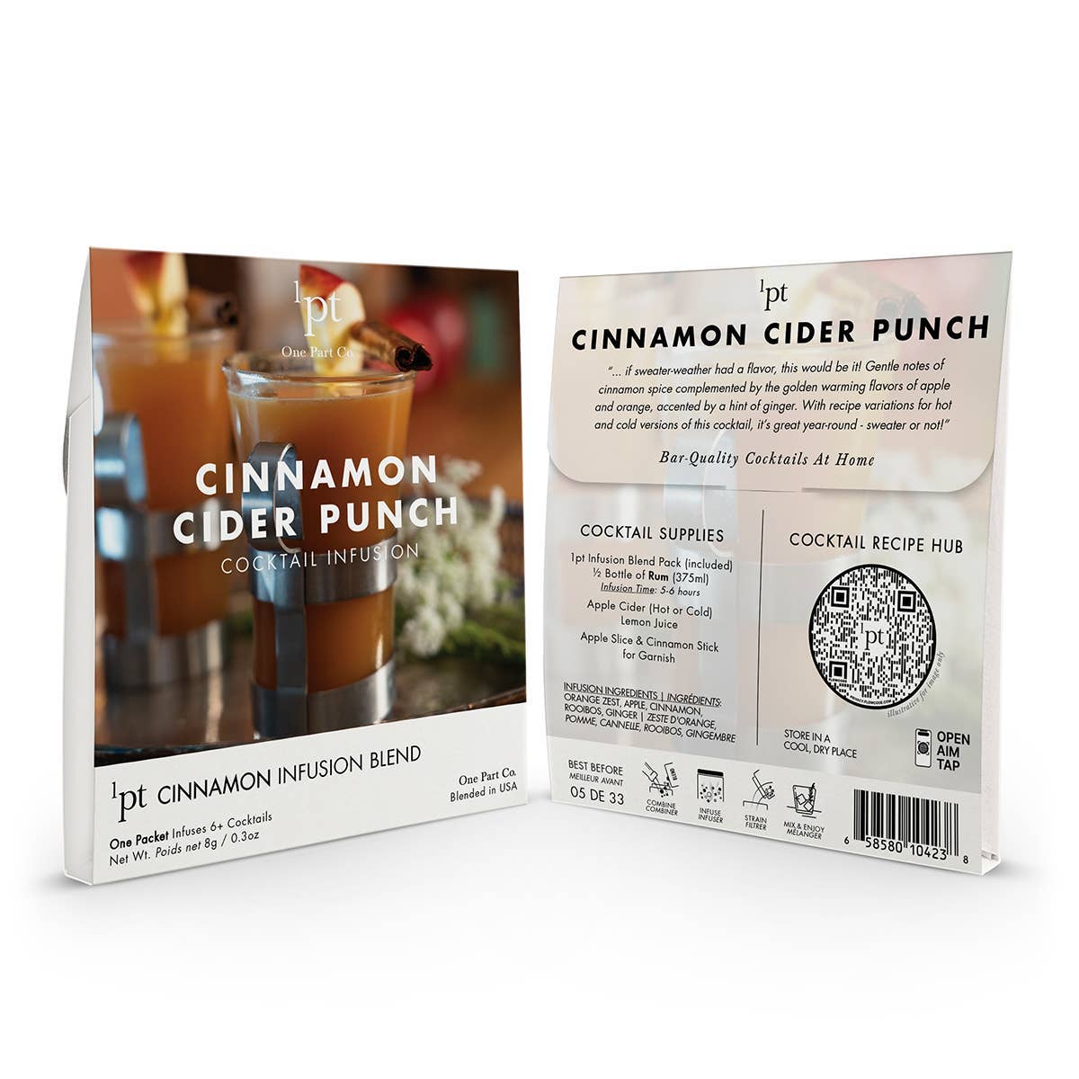 1pt Cinnamon Cider Punch Cocktail Pack