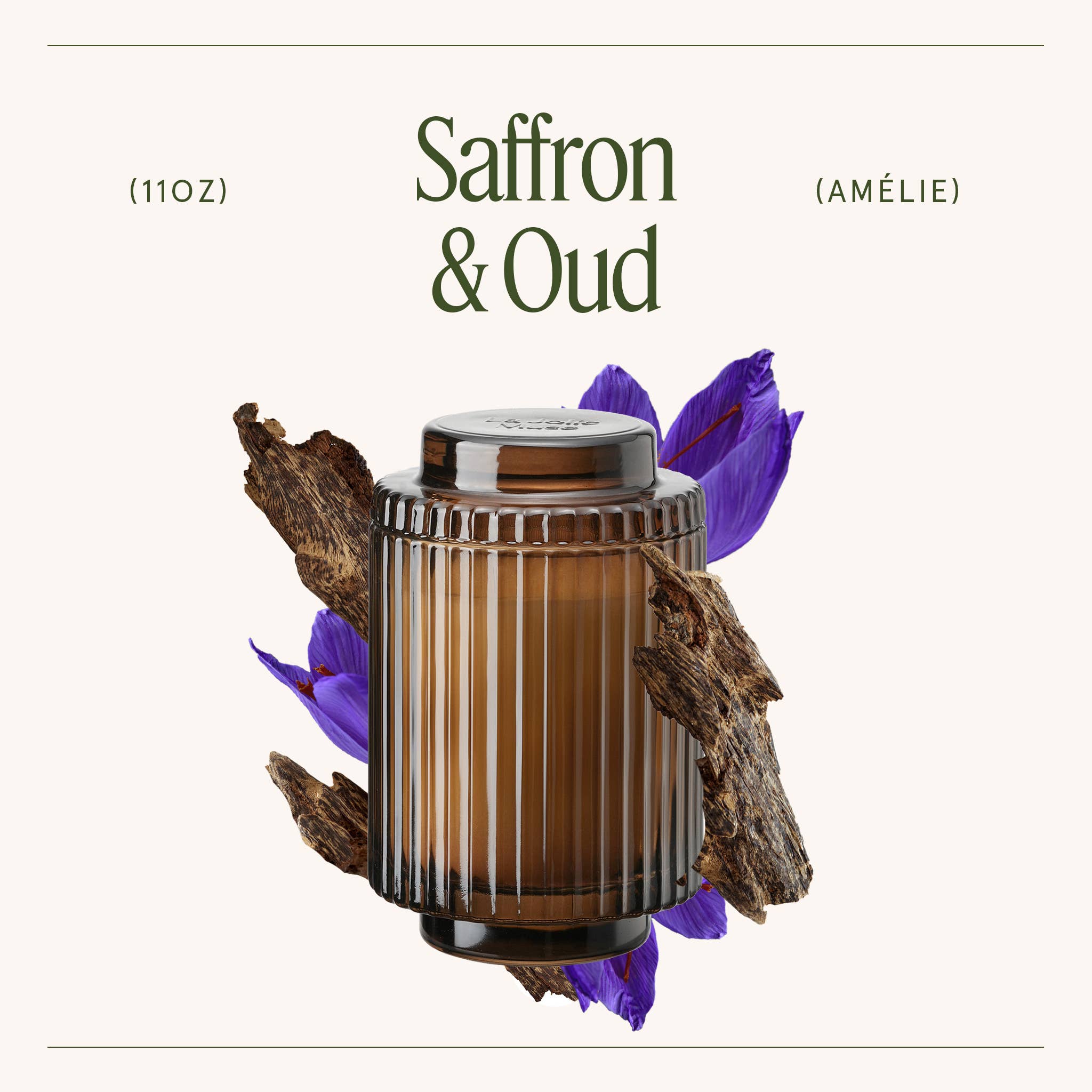 Saffron & Oud Candle