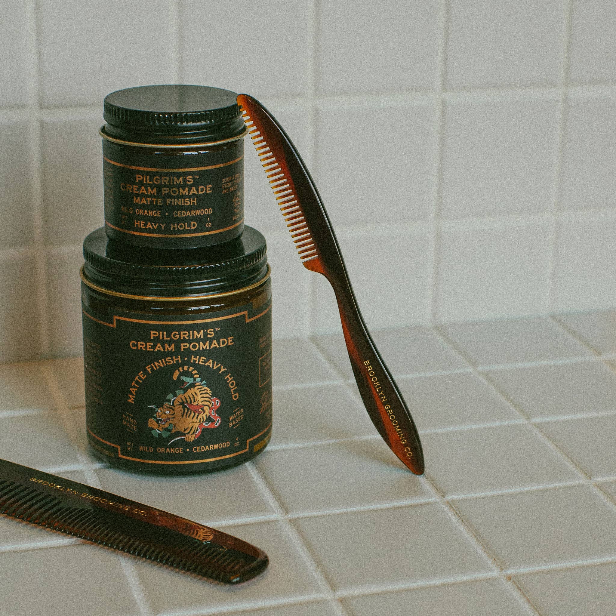 Plastic Free Mustache Comb