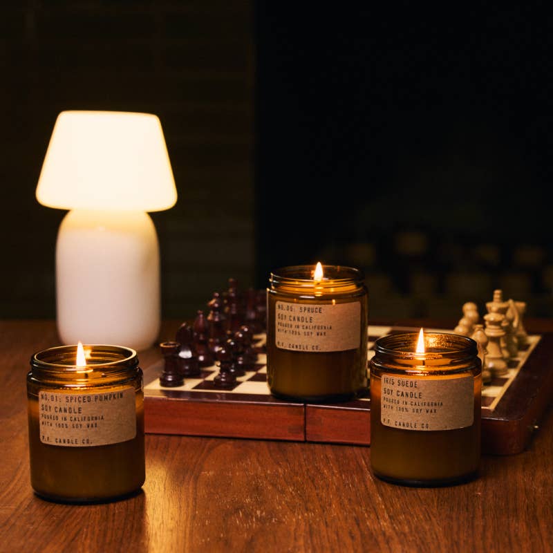 Iris Suede Candle