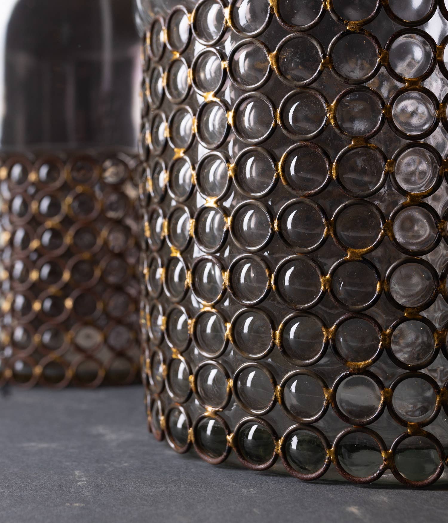 Decorative Glass Bottle, Large