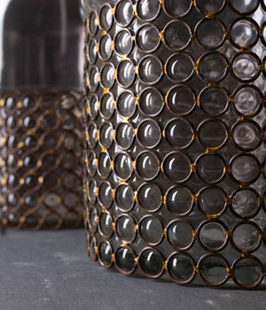 Decorative Glass Bottle, Large