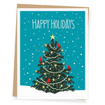 Holiday Tree Christmas Card, Box of 8