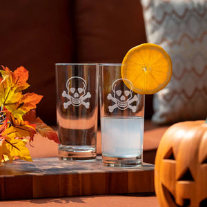 Skull Highball Glass