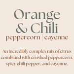 Orange & Chili Owl Candle