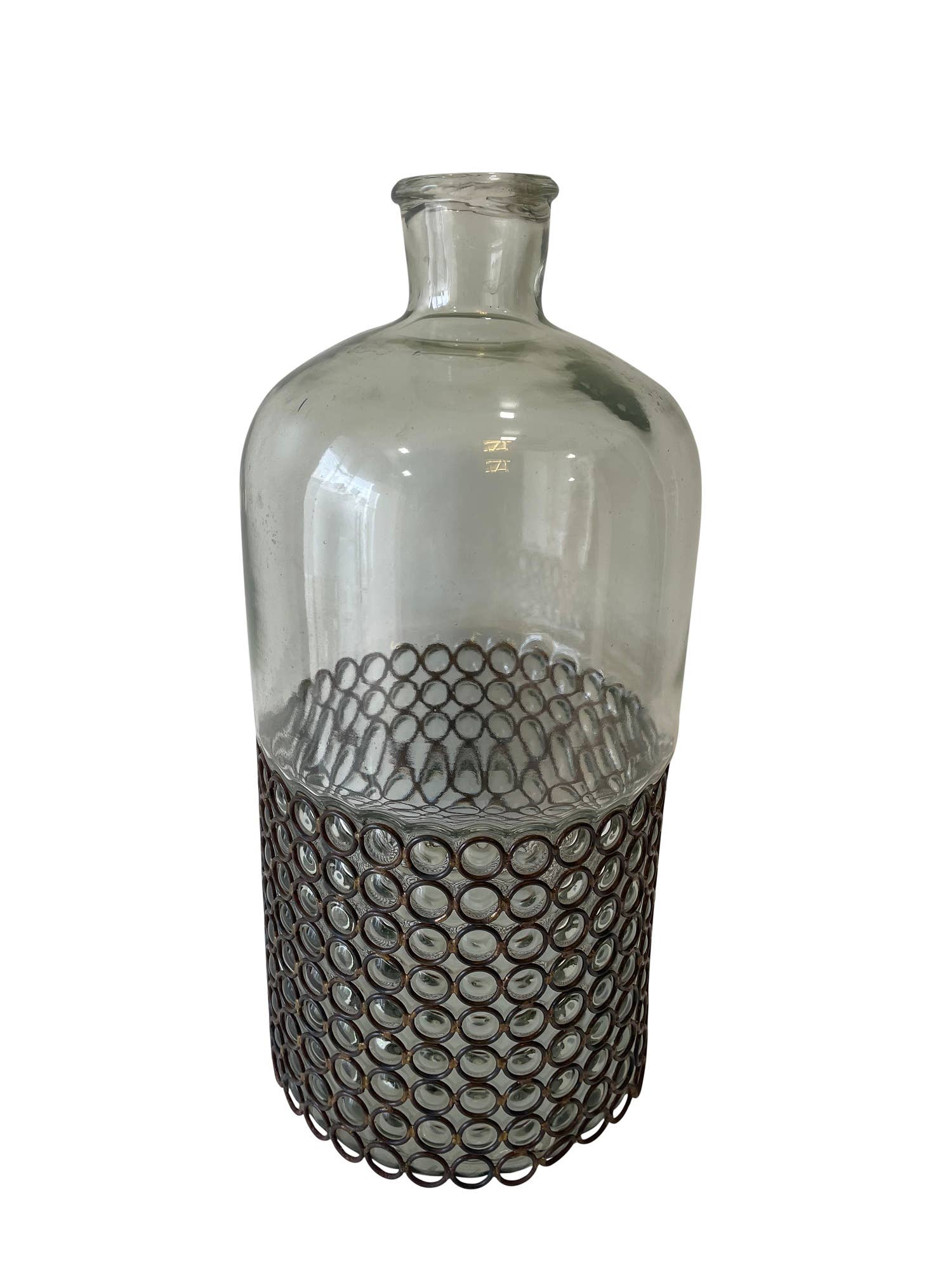 Decorative Glass Bottle, Large