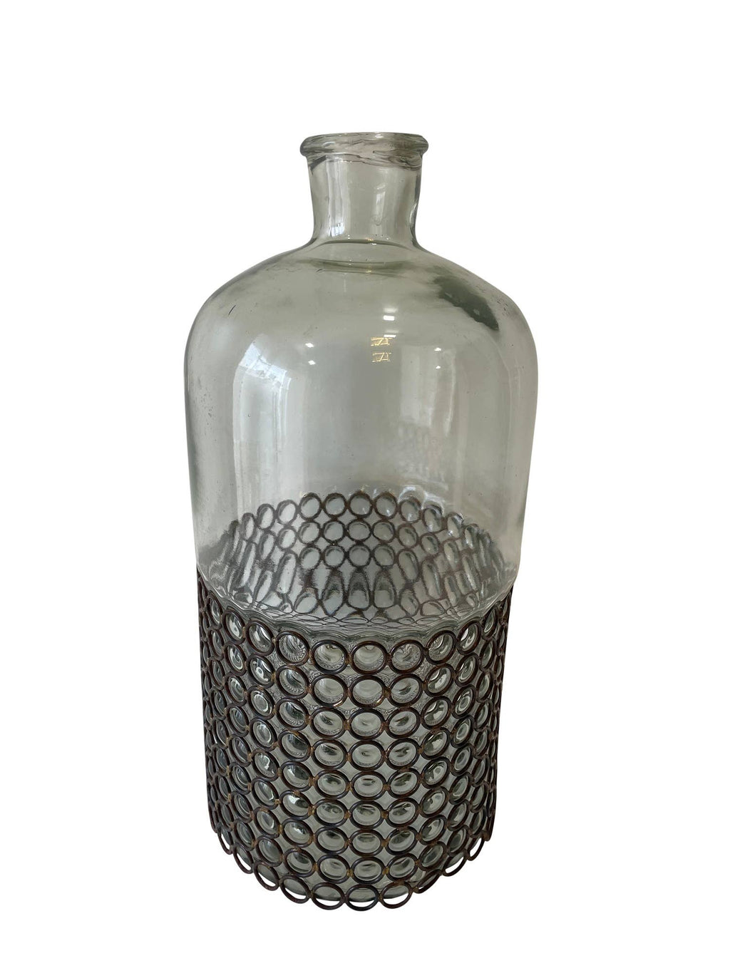 Decorative Glass Bottle, Large