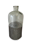 Decorative Glass Bottle, Large