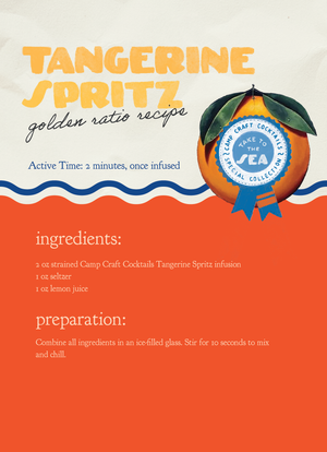 Tangerine Spritz Craft Cocktail