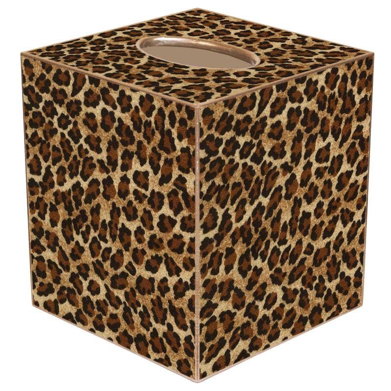 Leopard Tissue Box