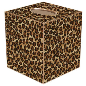 Leopard Tissue Box
