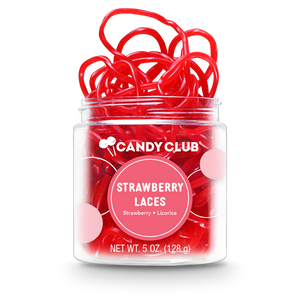 Licorice Strawberry Laces