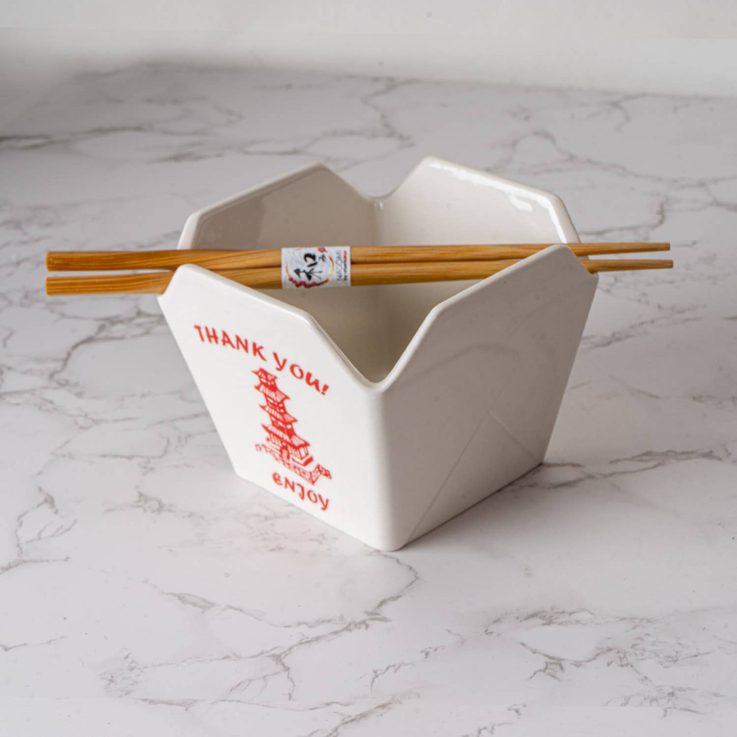 Takeout Serving Box With Chopsticks
