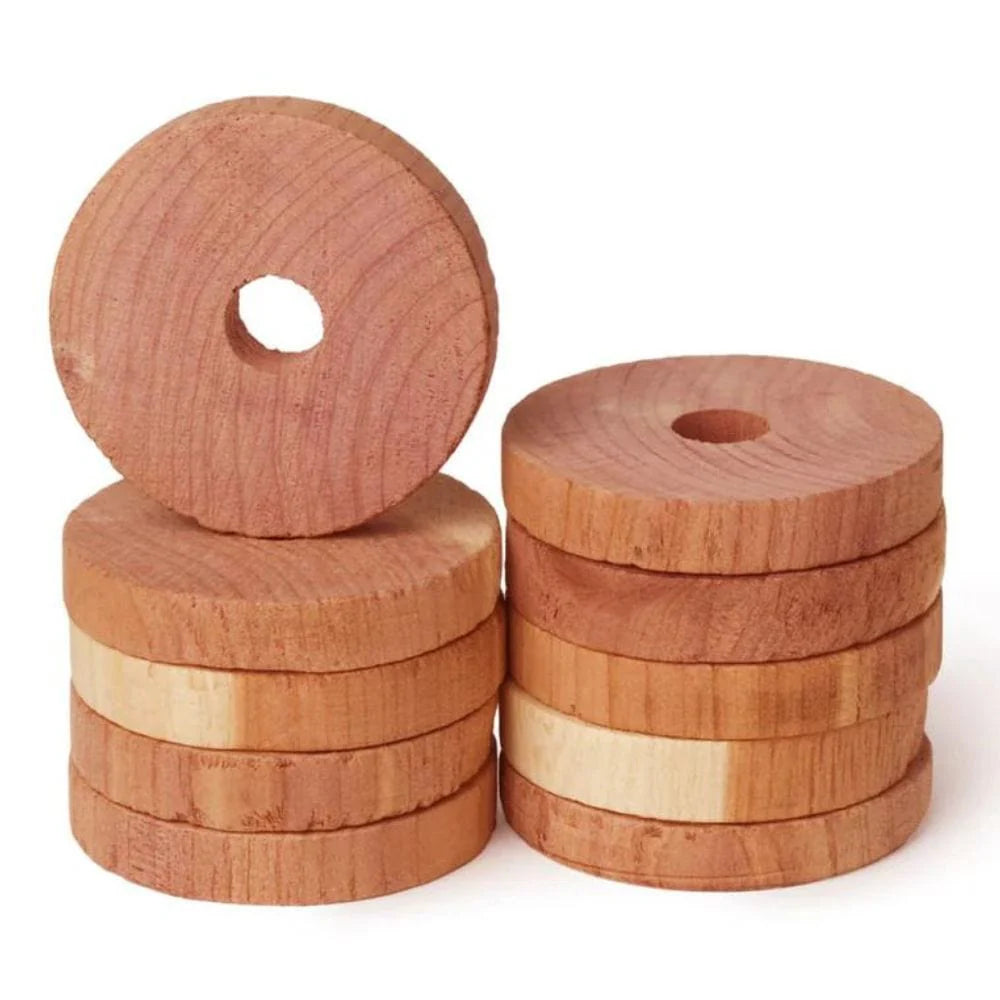 Red Cedar Discs, 10 Pack