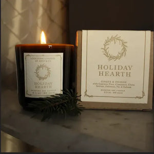 Holiday Hearth Candle