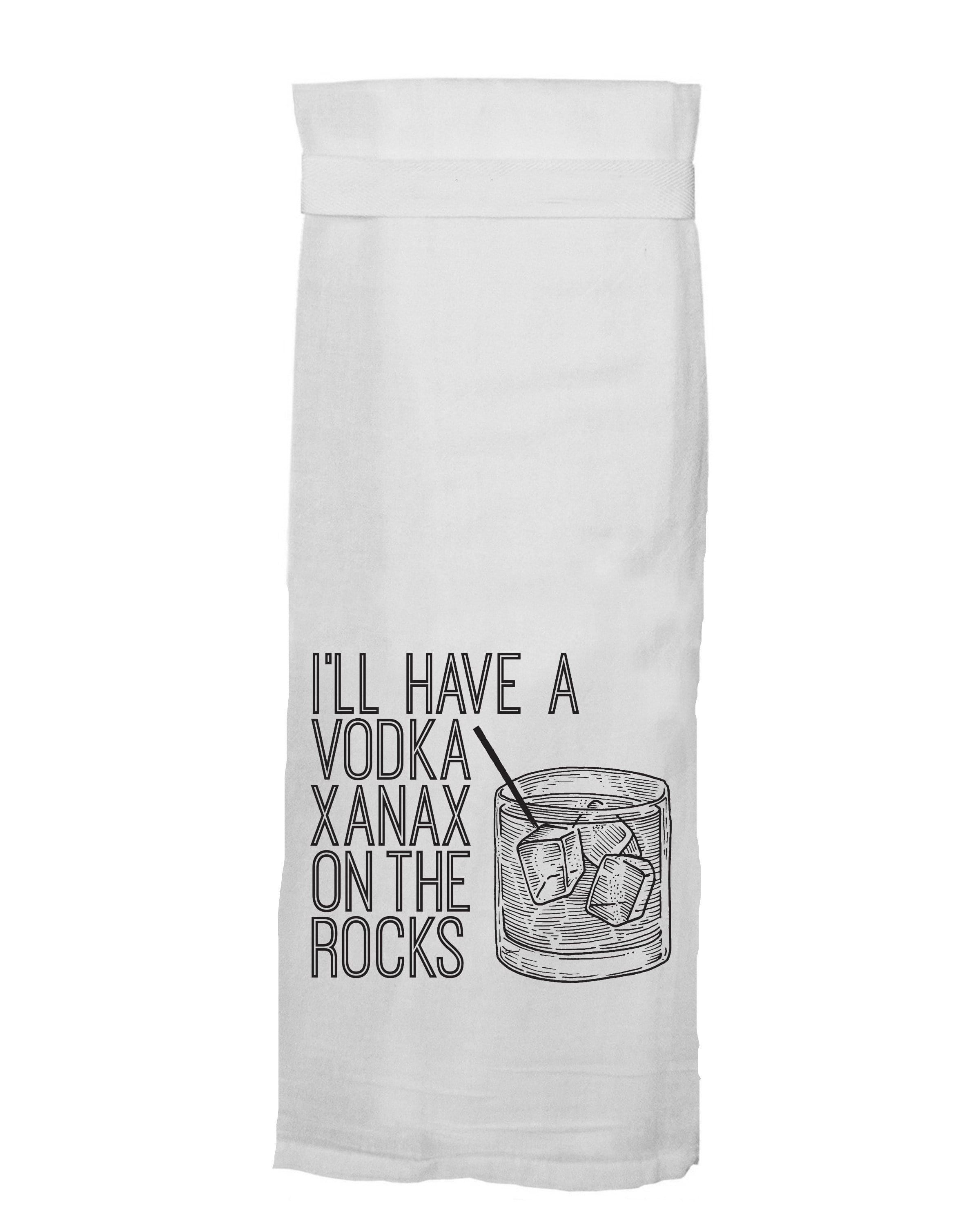 Vodka Xanax Tea Towel