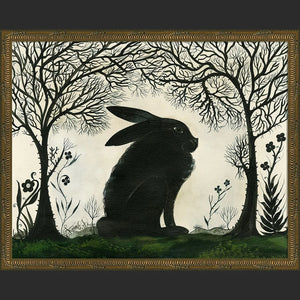 Rabbit Silhouette