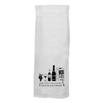 Wine Pain Scale Tea Towel