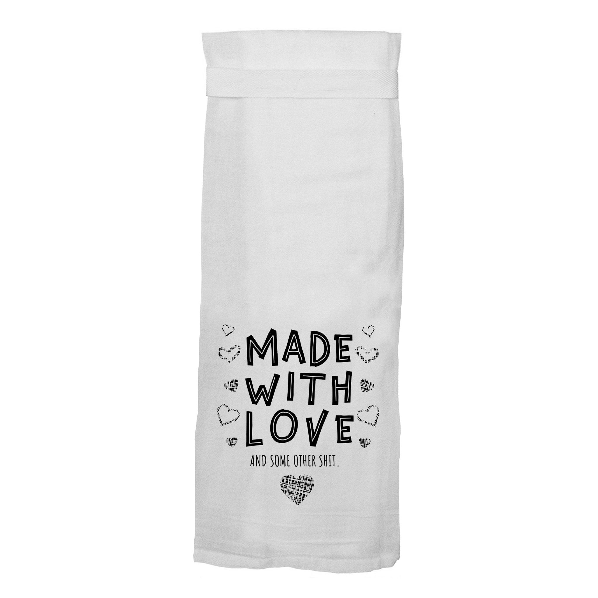 Made With Love Tea Towel