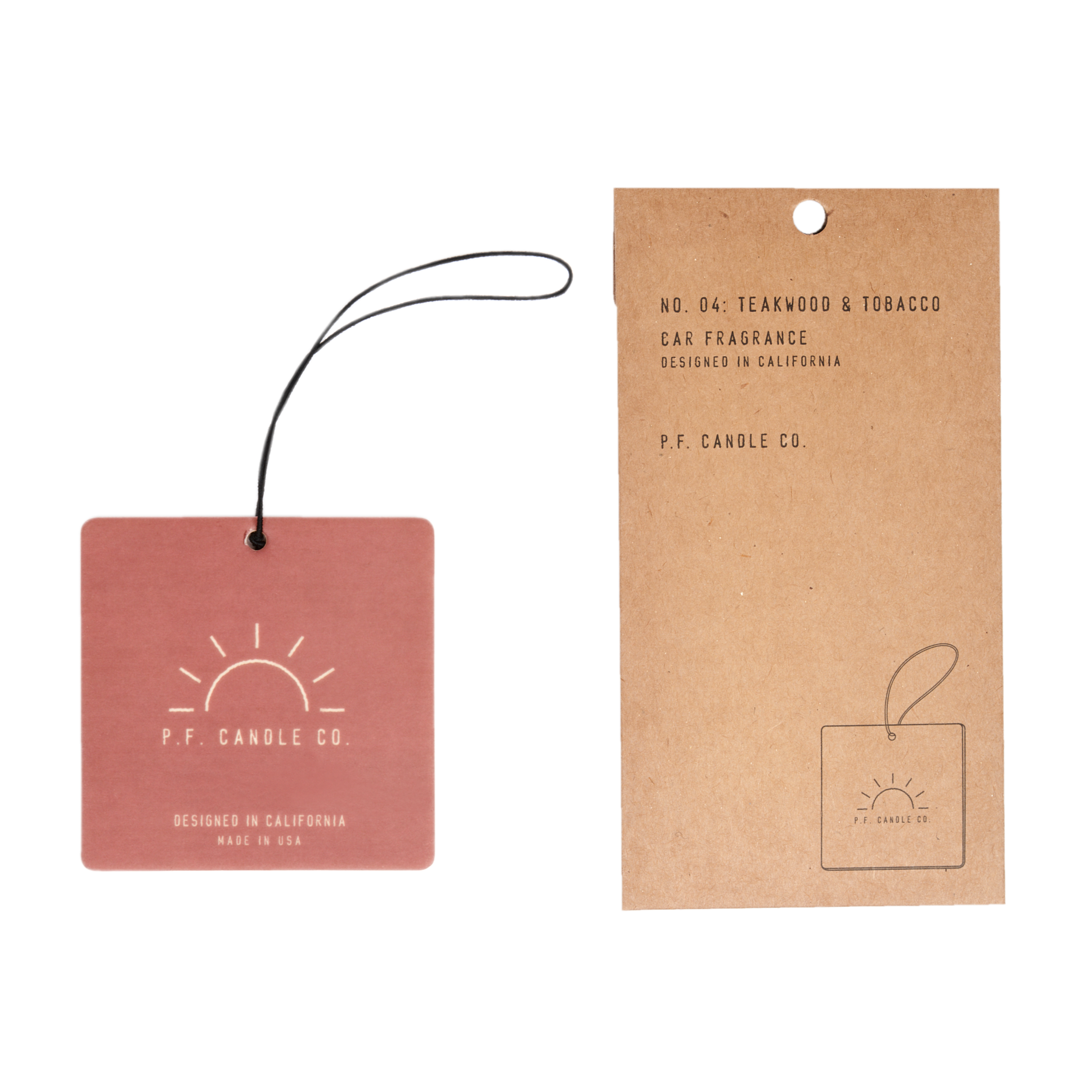 Teakwood + Tobacco Car Fragrance