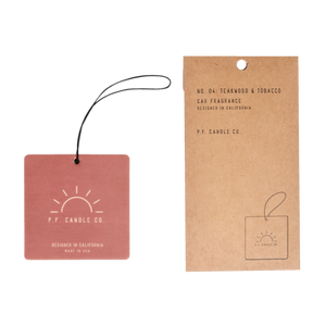 Teakwood + Tobacco Car Fragrance