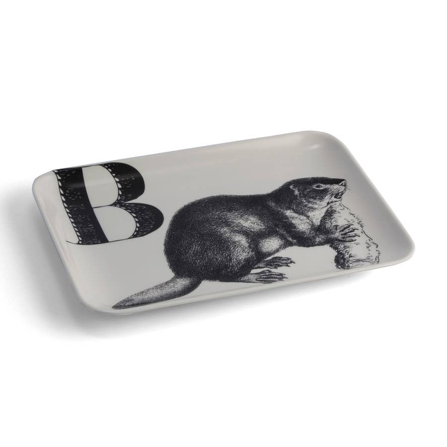 Alphabet Tray, B Beaver