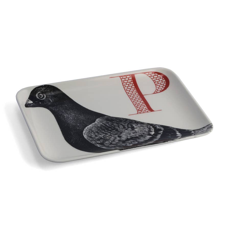 Alphabet Tray, P Pigeon