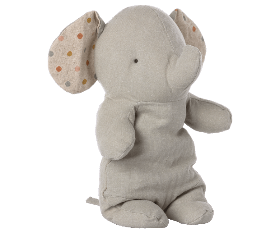 Safari Friend Elephant, Medium Grey