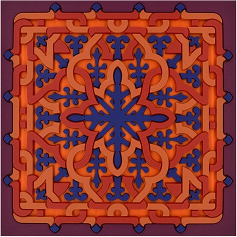 Vagabonde Crochet Velours Coaster