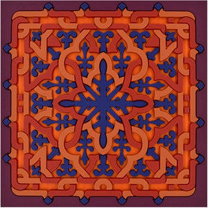 Vagabonde Crochet Velours Coaster