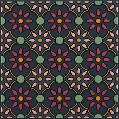 Zahra Pink Coaster