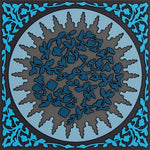 Mosaic Blue Trivet