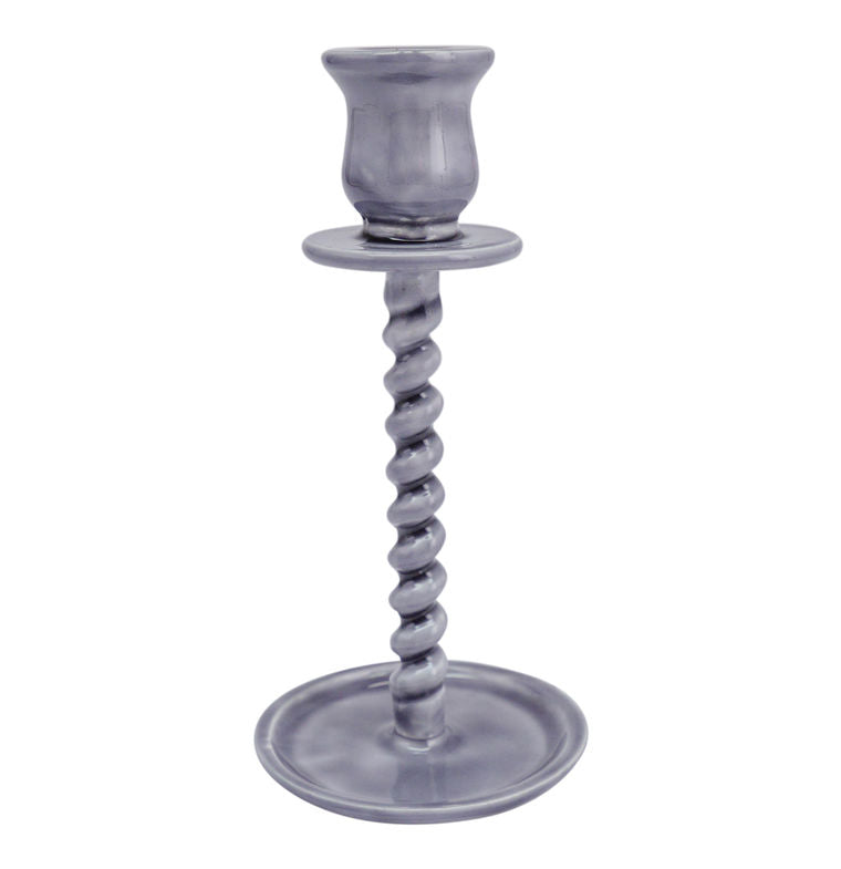 Gray Corkscrew Taper Holder