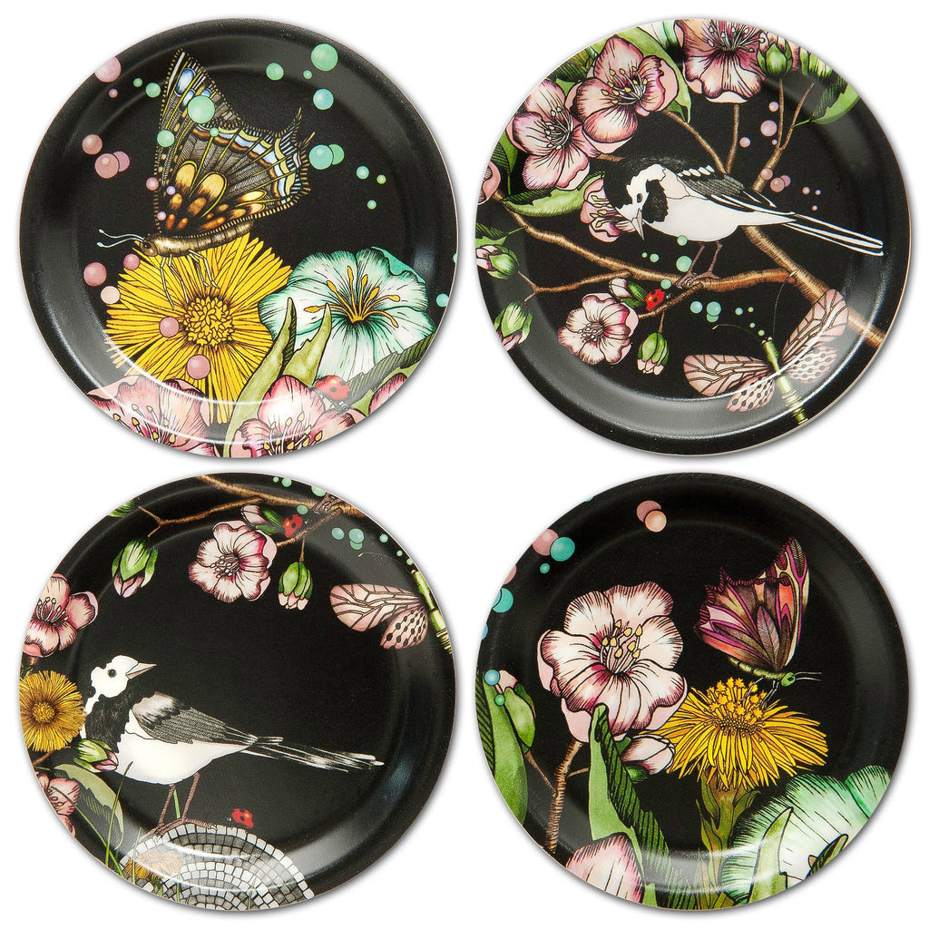 Wagtails Spring Coasters