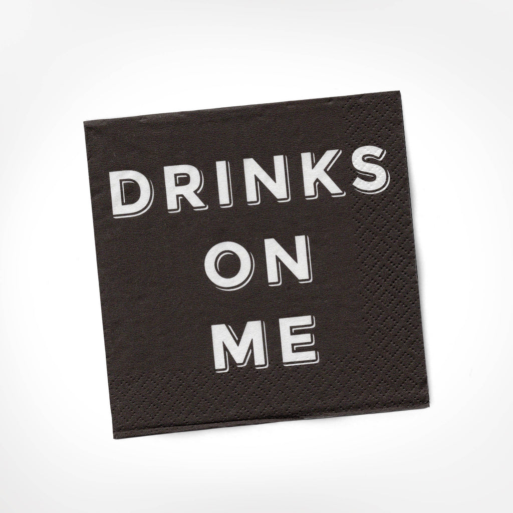 Drinks On Me Napkins