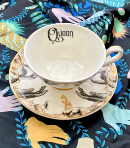 Queen Teacup + Saucer