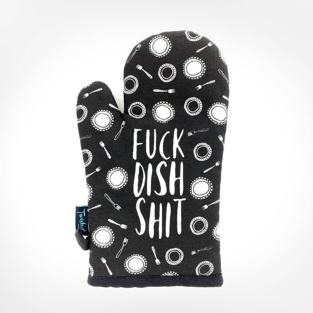 Fuck Dish Shit Oven Mitt