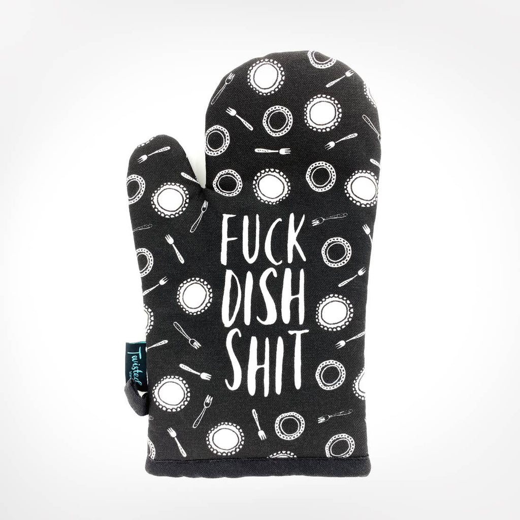 Fuck Dish Shit Oven Mitt