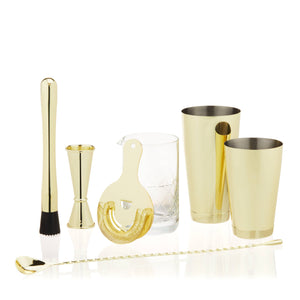Gold 7- Piece Bar Essentials Set