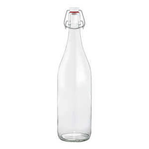 1L French Glass Bottle, Stopper