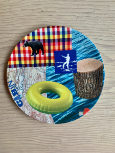 Bear Inflatable Bone China Plate