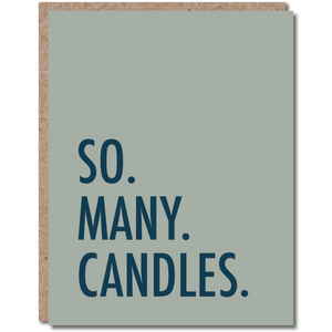 So Many Candles Birthday Card