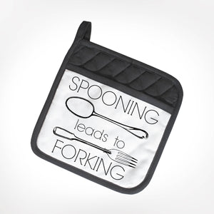 Spooning Leads To Forking Potholder