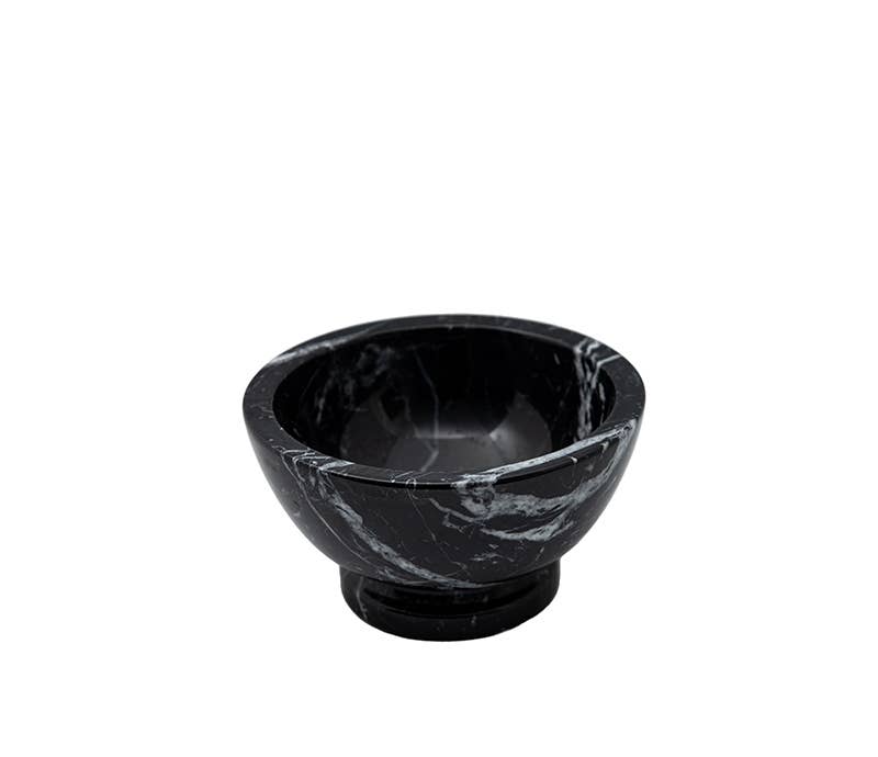 Belle de Provence Small Black Marble Bowl