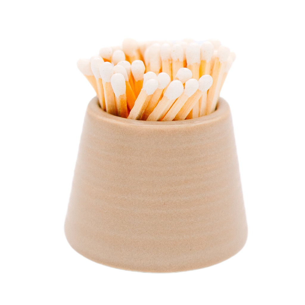 Taupe Match Holder + Strike