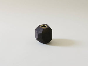Ugo Candleholder, Walnut Large Round