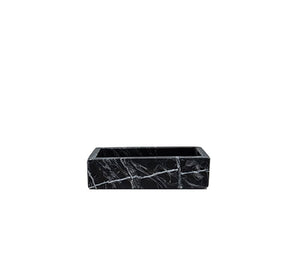 Belle de Provence Small Black Marble Tray